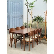 Bộ bàn ghế ăn Mango 6 ghế Bộ bàn ghế ăn Mango 6 ghế